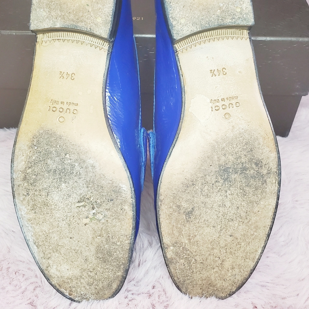 GUCCI Patent Leather Loafers Shoes - Picture 12 of 12